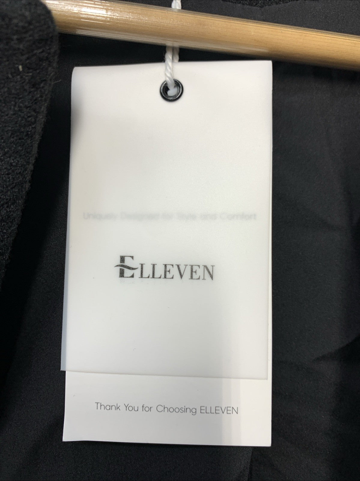 Women's Casual Business Open Front Notch Lapel Blazer Long Sleeve Size S, Black