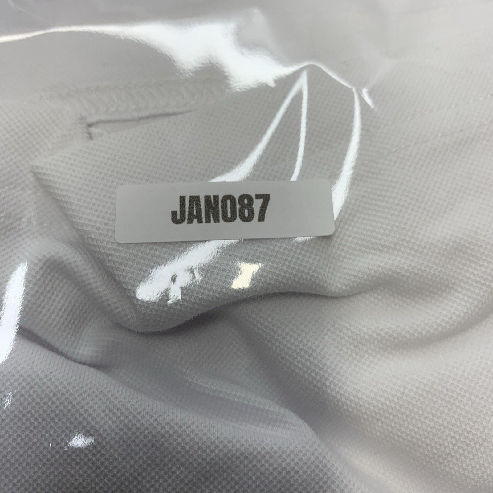 Boss Hugo Boss Men's Slim Fit Stretch Short Sleeve Polo Shirt XL White Collared