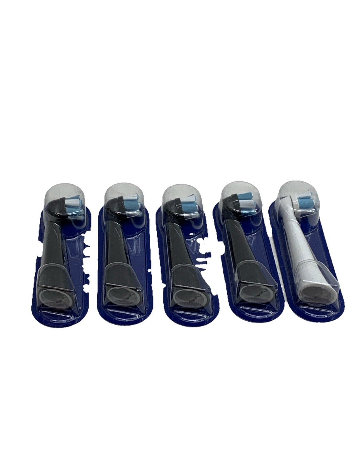 Oral-b IO Deep Clean Replacement Toothbrush Heads 4 Black 1 White (5 Pack)