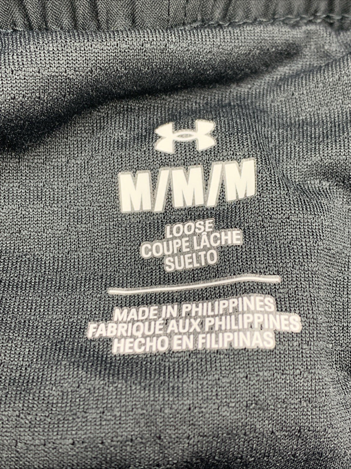 Under Armor Women's Fly By Lined Loose Running Shorts Black and Lavender Size M