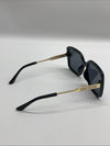 Louis Vuitton Women's Square Sunglasses Gold Metal 1342. 61 17-141 - USED GOOD