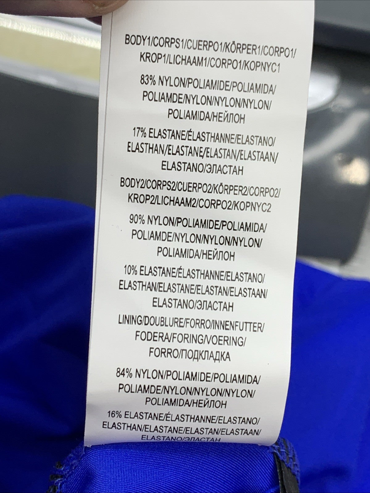 La Blanca L112048 Sapphire Island Goddess Lingerie One-Piece Swimsuit Size 8