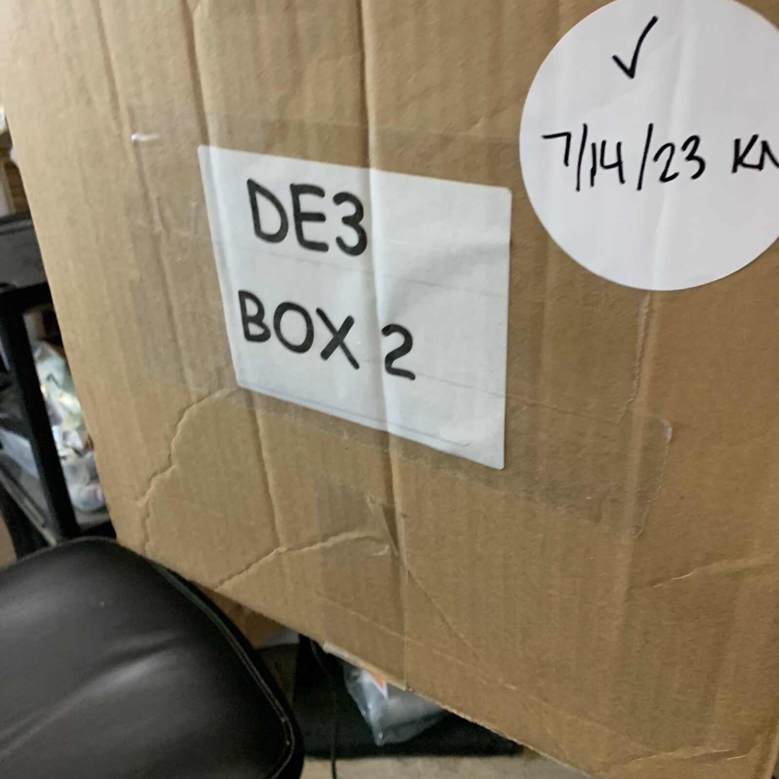 FOCO Womens Med Colts NFL Team Logo Ugly Holiday V-Neck Sweater Navy Long Sleeve