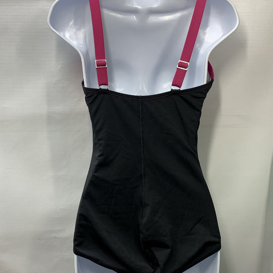 Speedo Women’s Swimsuit One Piece Adjustable Square Neck Moderate Cut Size 6