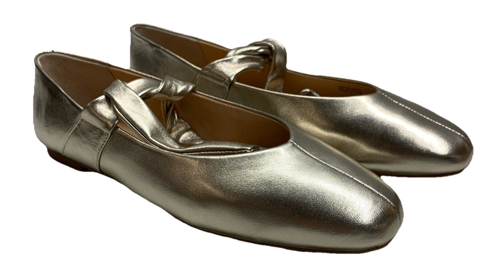 Jewel Badgley Mischka Taylore Pull-On Mary Jane Flats JW5213 Dress Shoes Size 9