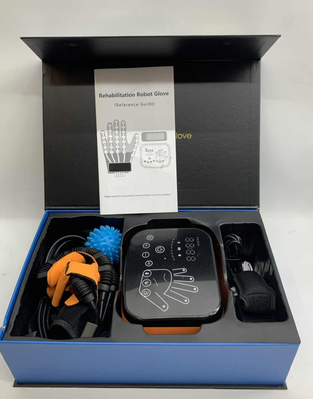 Rehability Robot Glove Hand Stroke Recovery Equ Long Term Relief Finger Right M