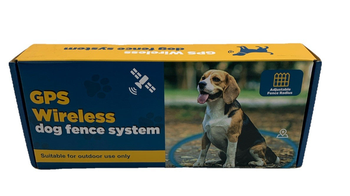 GPS Dog Collar Fence System for Dogs Containment System Boundary Outdoor Use
