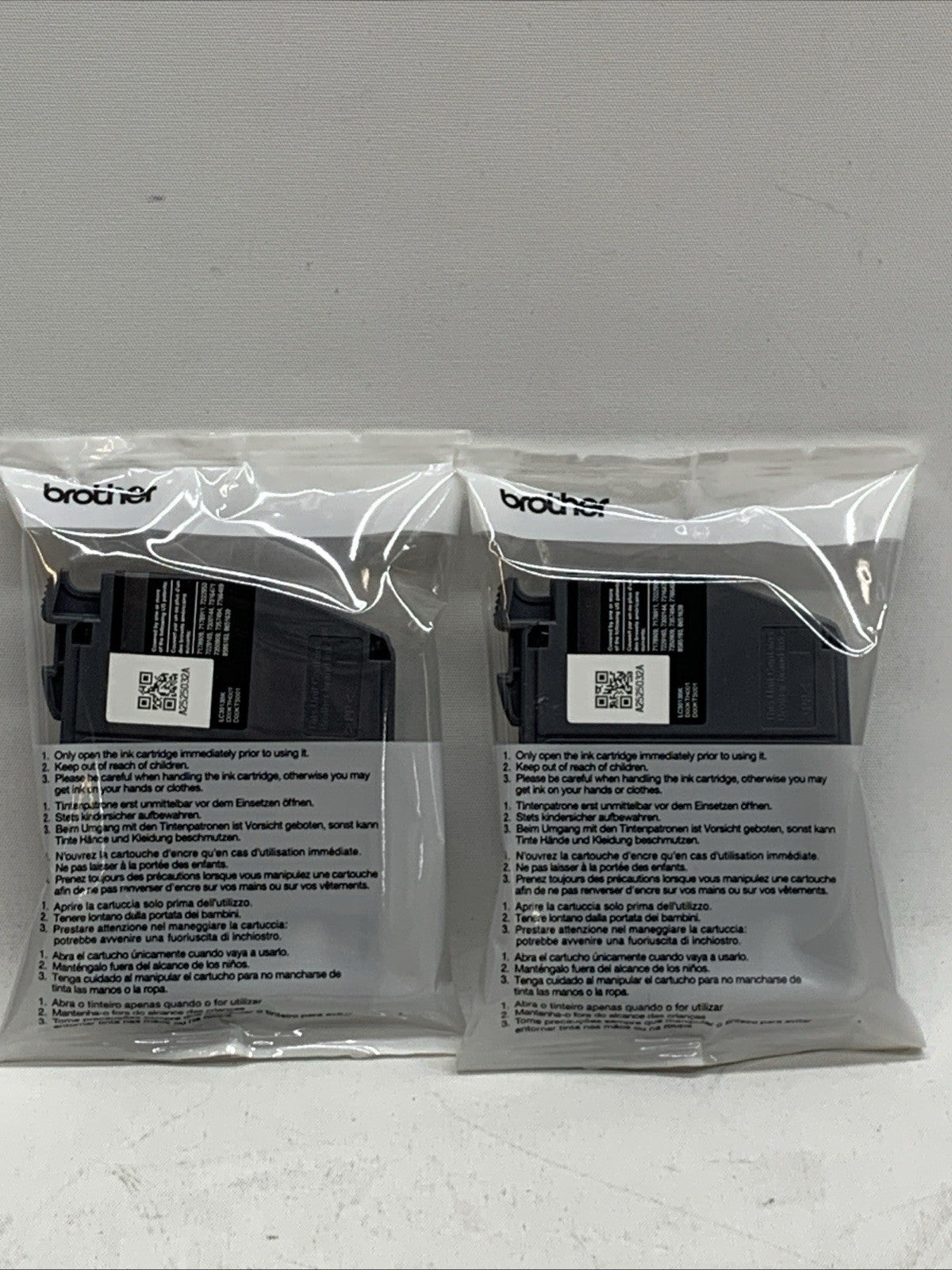 Brother Genuine LC30132PKS 2-Pack High Yield Black Ink Cartridges Up to 400 Page
