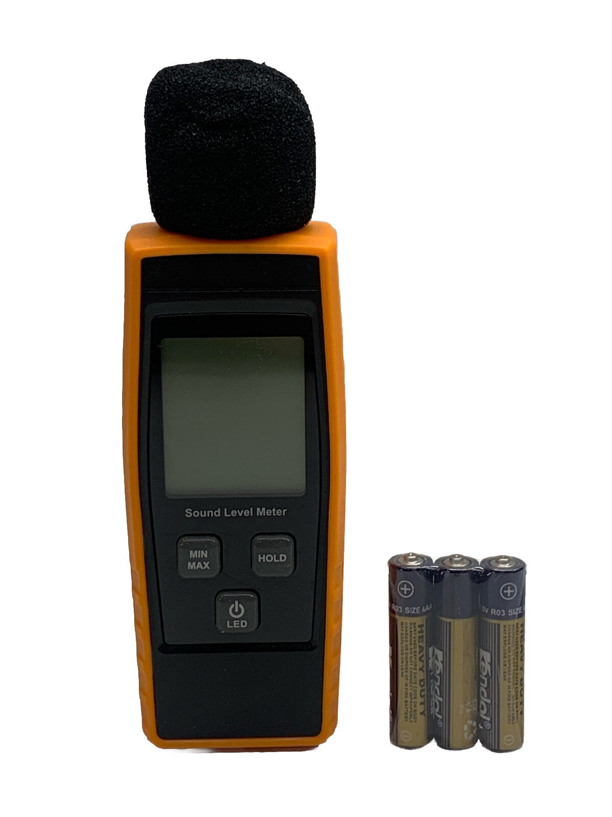 Hand-Held Sound Level Meter,V-Resourcing 30~130 dB Decibel Noise Tester Orange