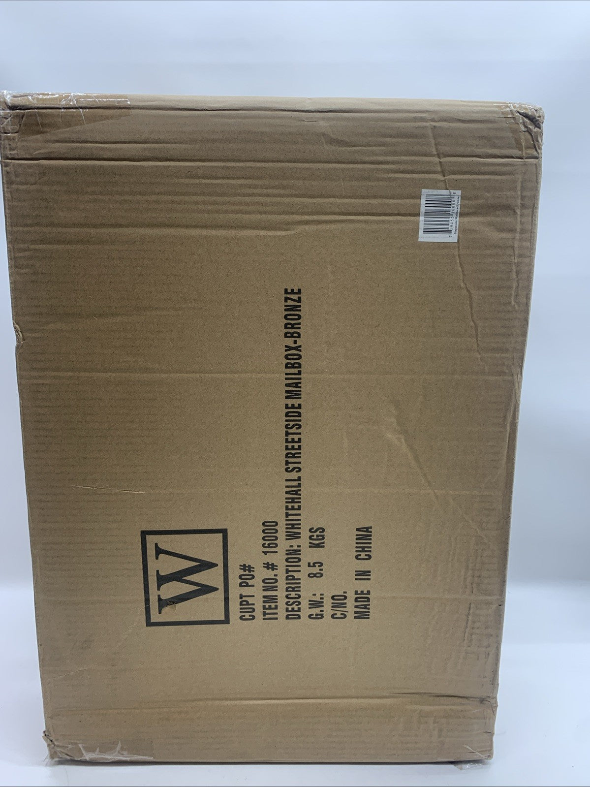 Whitehall Products Capital Mailbox Alumi-shield All Weather Coat French Bronze