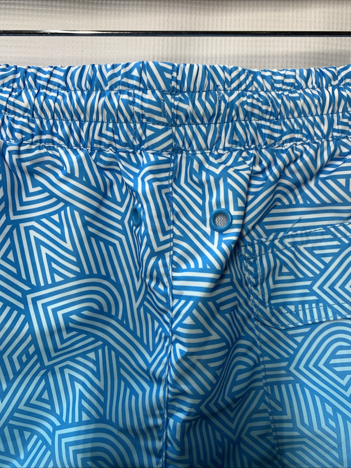 DKNY Men's Blue Swim Short Trunks Board Shorts Quick Dry Size Medium Swimwear