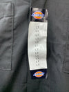 Dickies Coverall Men's Tall Short Sleeve Elastic Waist Stain Release LT Blaack