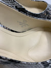 Jessica Simpson Women's Souli Sling Back Lux Metal Snake Heel Size 7 Chrome