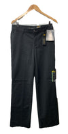 Lee Flex-Motion Women's Mid-rise Long Regular Fit Trouser Pants Size 6 Black