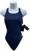 Speedo Pro LT Swimsuit Navy Blue Women's Size 10/36 One-Piece Racerback Bathing