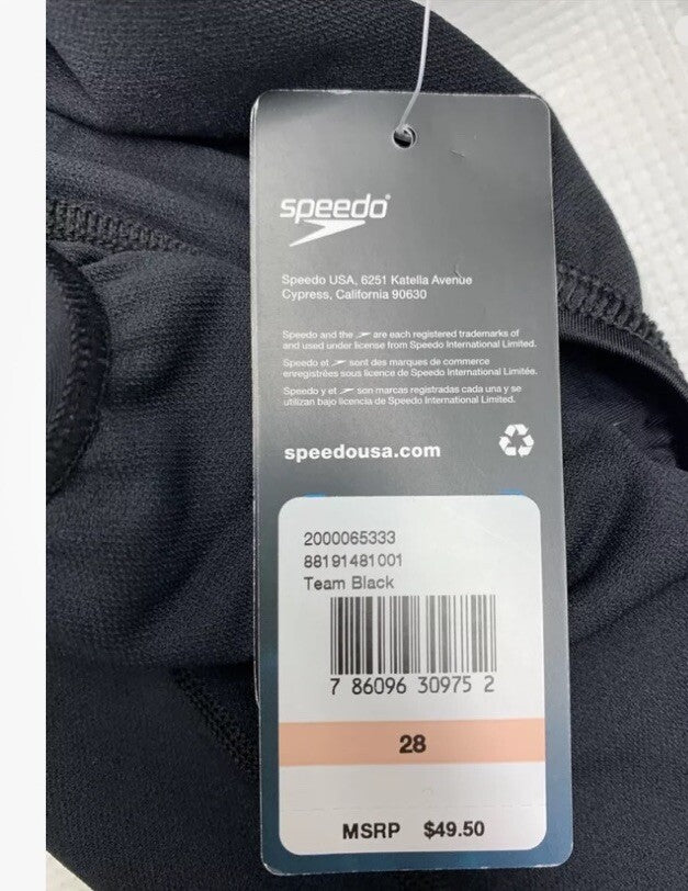 Speedo Women's Swimsuit One Piece Super Pro Solid Adult Suit Black 28 Swimwear