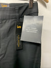 Lee Flex-Motion Women's Mid-rise Long Regular Fit Trouser Pants Size 6 Black