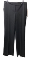 Calvin Klein Straight-Leg Classic Business Casual Long Pants for Women 8 Black