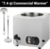 Nacho Cheese Warmer Dispenser 7.4Quart Hot Fudge Warmer Commercial Soup Warmer