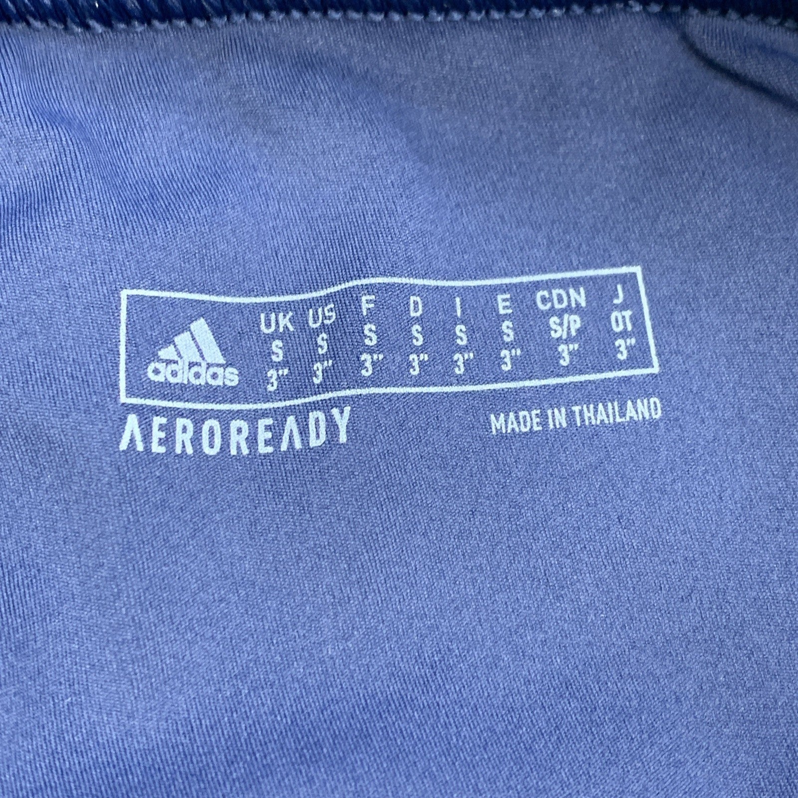 Adidas Women’s Techfit 3” Volleyball Shorts Spandex Tights Size Small Navy Blue