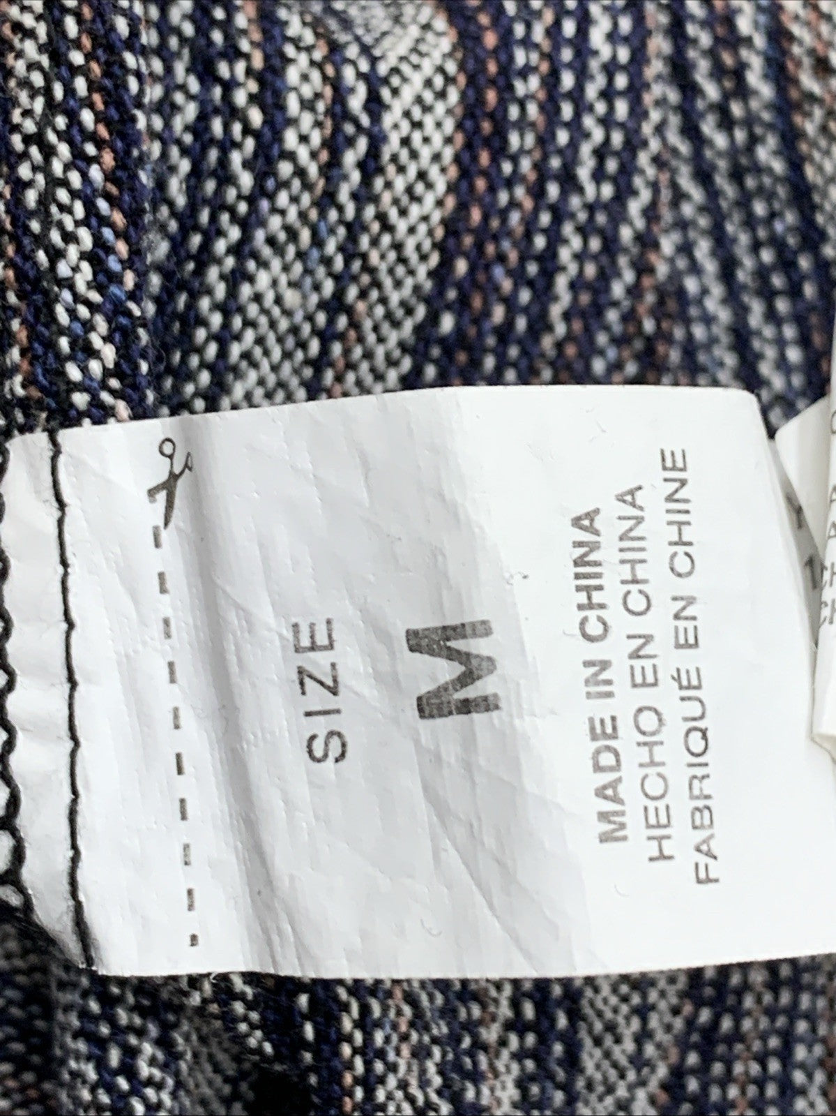 Royalty For Me Shorts Womens Medium Multi Striped Linen Pockets Drawstring Sz M