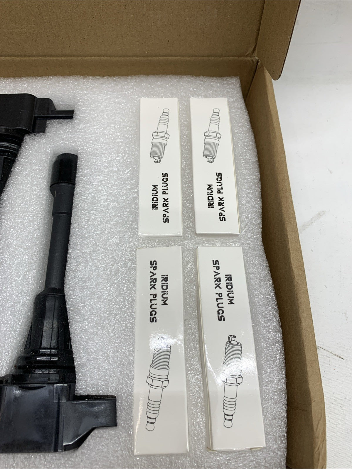 4 Ignition Coil & Iridium Spark Plug for Nissan Versa Sentra Rogue Altima UF549