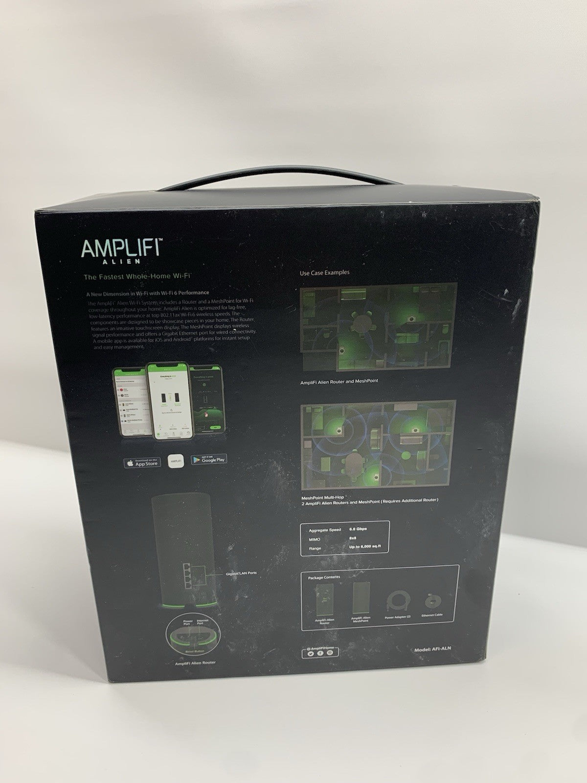 Ubiquiti Amplifi Alien Mesh System AFI-ALN Wi-Fi 6  1x Alien Mesh Point EU Plug