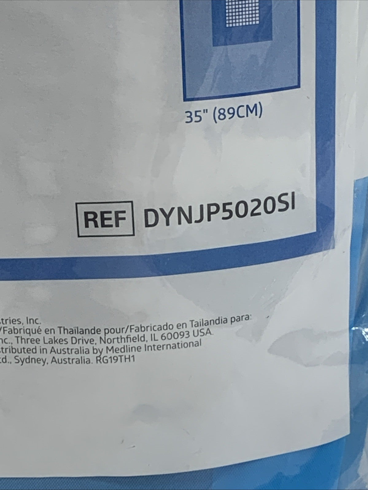 Medline REF DYNJP5020SIH Sterile Cystoscopy Surgical Pack III, Sirus Level 4