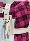 Pink Plaid Victorias Secret SleepwearFlannel Long Pajamas Set Plaid XXL Pull-on