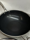 HexClad 7-Piece Cookware Fry Pan Set 8”  10”  12” Inch W/ Lids & 12” Wok - USED