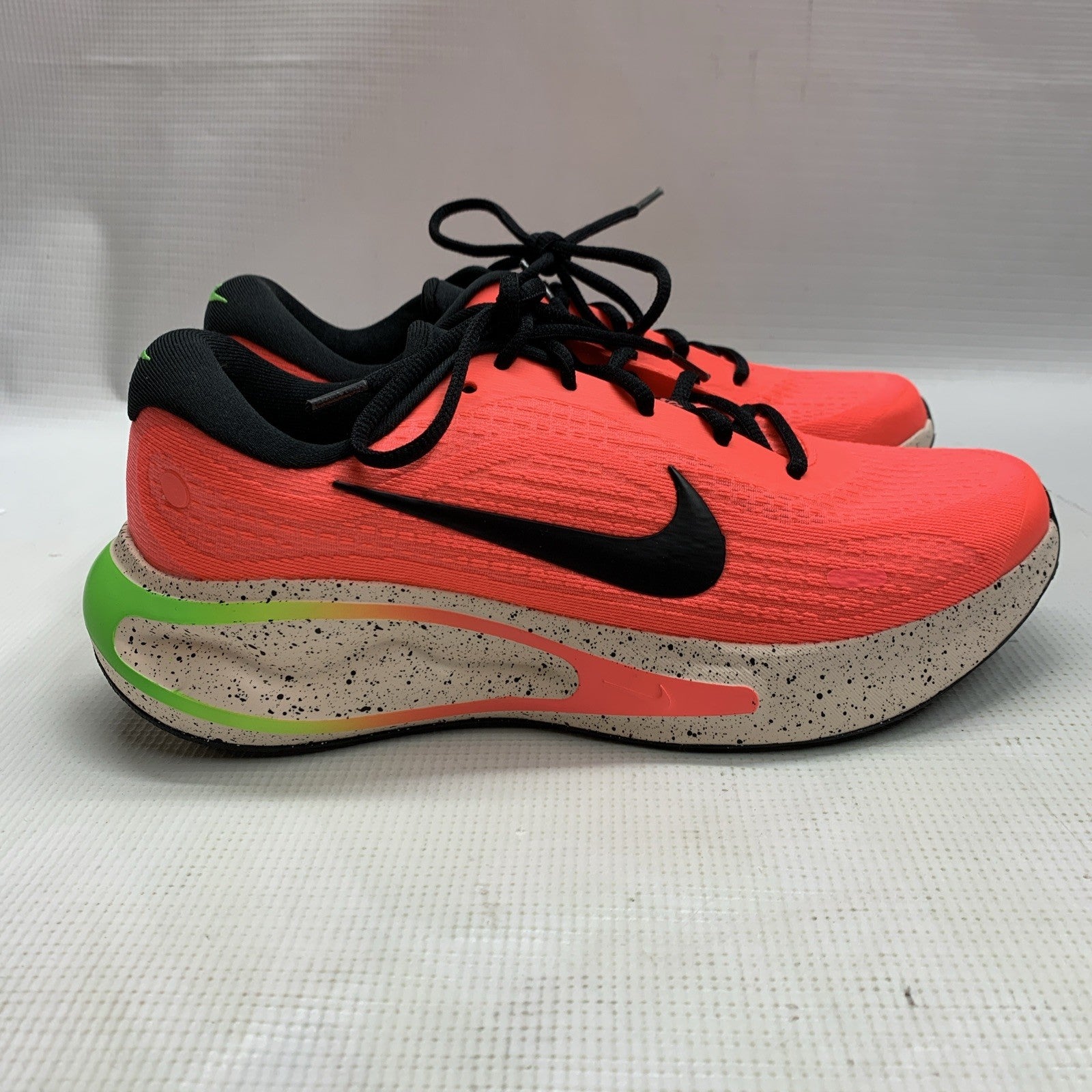 Nike Journey Run Hot Punch Pink Women’s Sneaker Sz 9.5 HJ7352-674 Lace-up Shoes