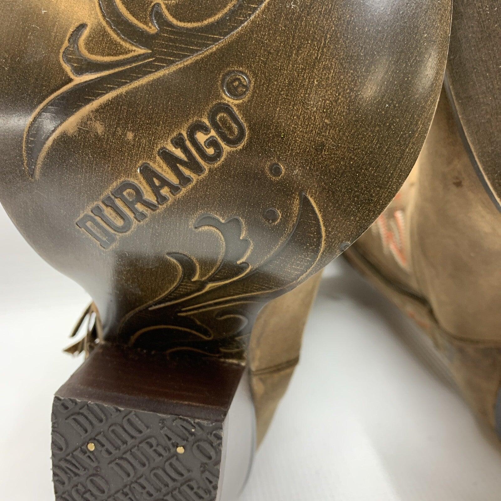 Crush™ by Durango® Women's Roasted Pecan Bootie Western Boot Size 8.5 Mid-Calf