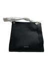 Calvin Klein Garnet Reyna Novelty Triple Compartment Shoulder Bag Black H1JADDY2