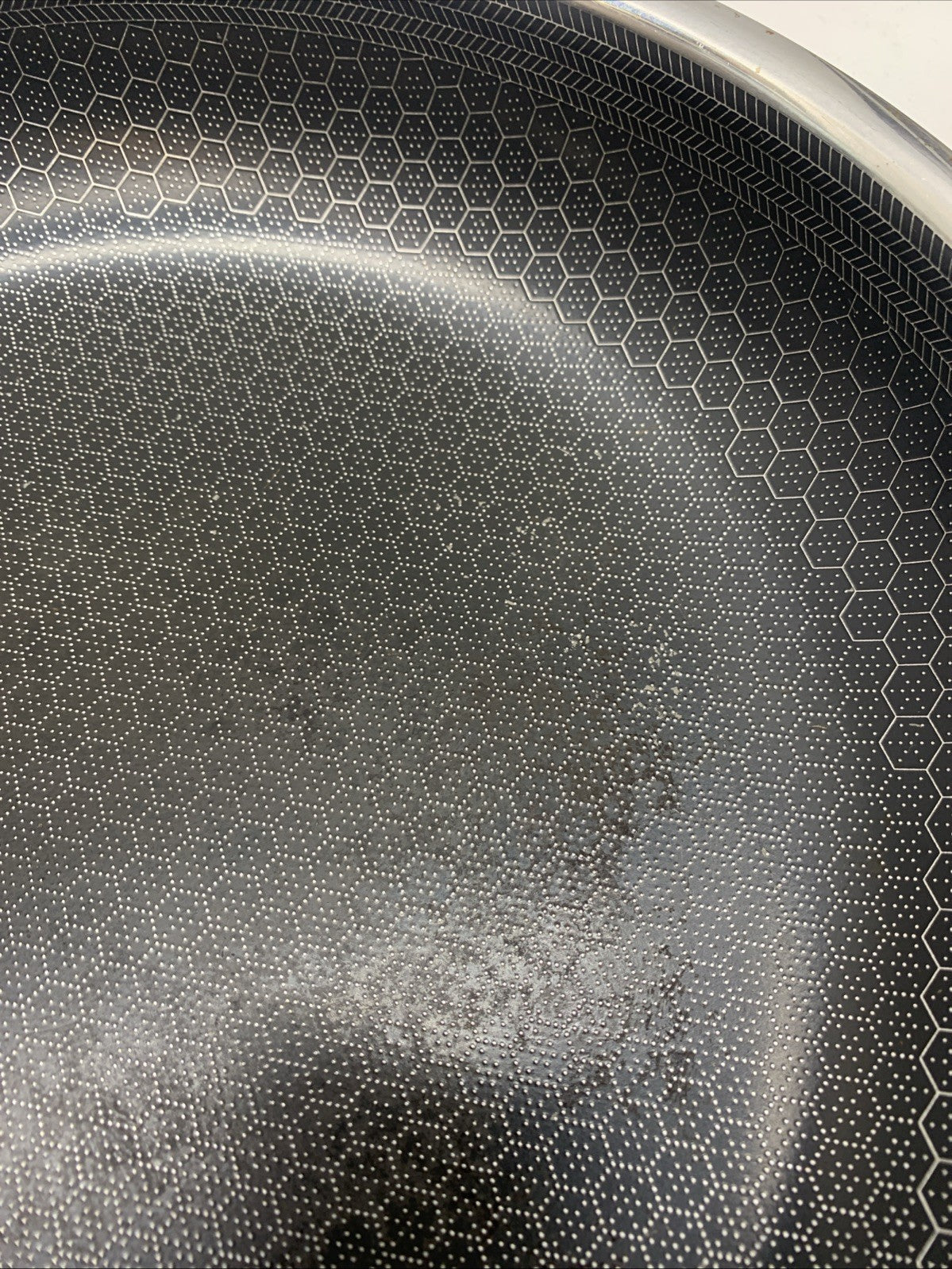 HexClad Hybrid 7-Piece  Nonstick Cookware Pan Set Cooking with Lid and wok USED