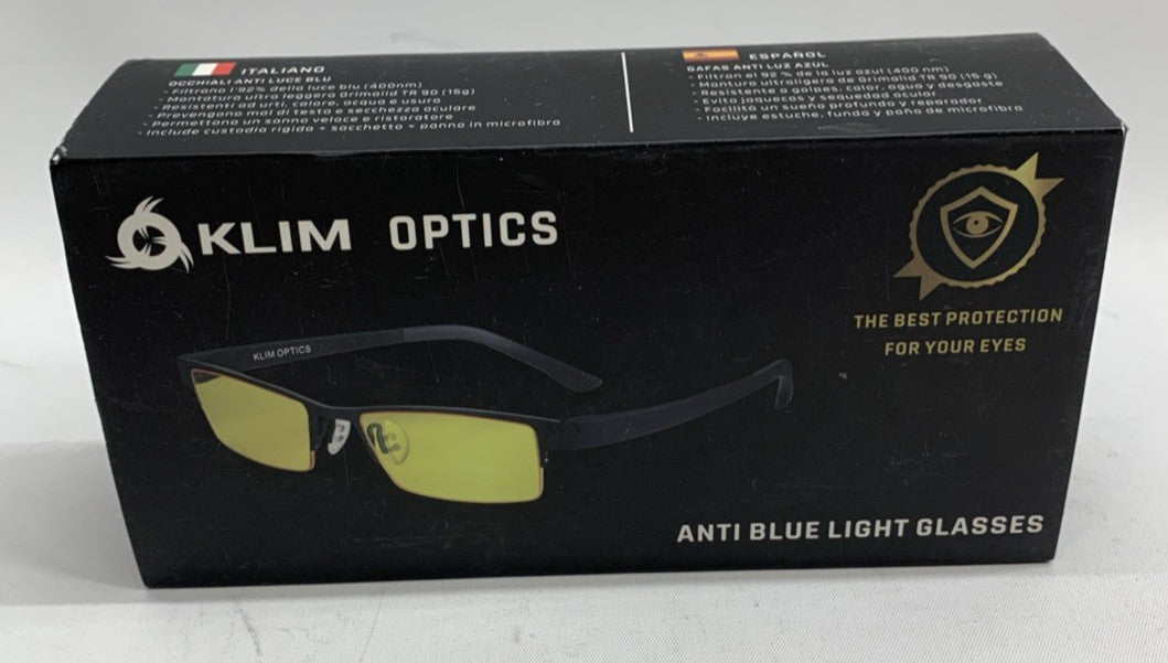 Optics Anti Blue Light Blocking Glasses New Version Bye Eye Strain and Fatigue