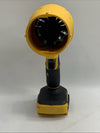 Leaf Blower Cordless with Battery and Charger 300,000 RPM Extended Nozzle Yellow