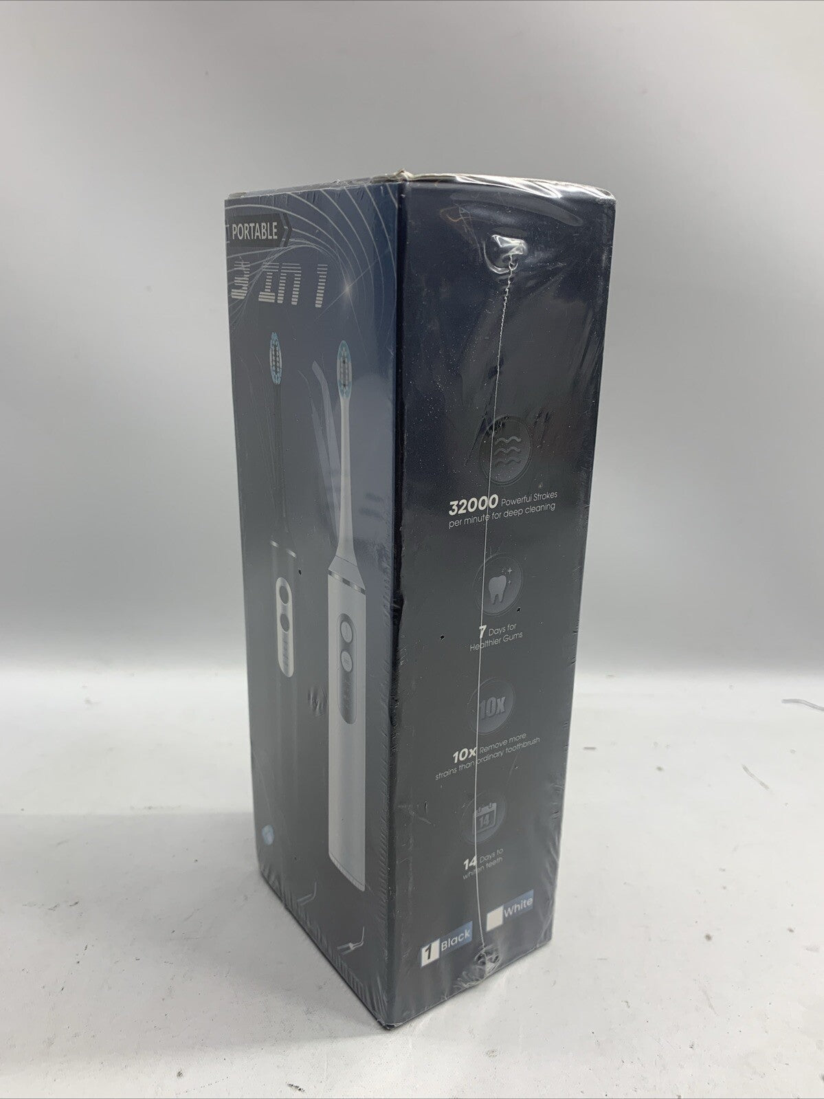 Toothbrush with Water Flosser Combo 3in1 Ultrasonic Toothbrush Dental Oral Irrig