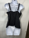 Sunsets Black Womens Forever Underwire Tankini Swim Top 77EFGH Size 36E/34F/32G