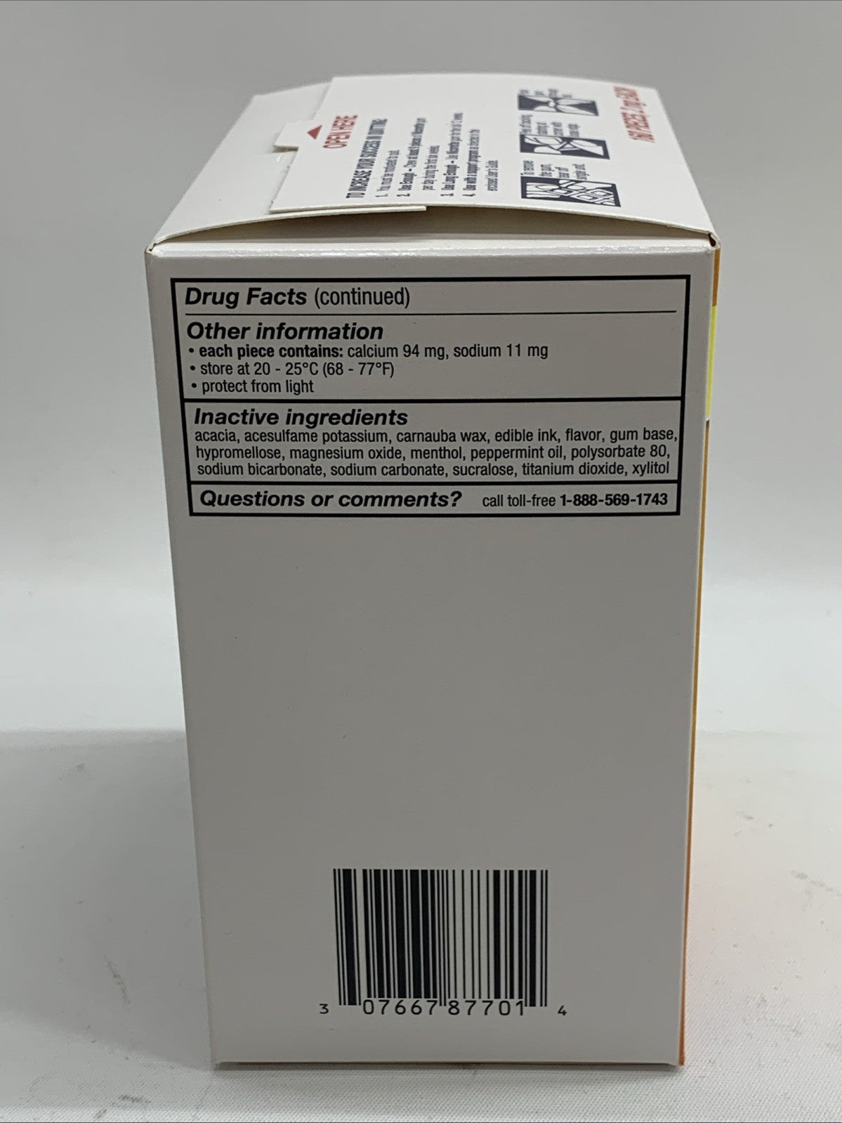 Nicorette Nicotine Quit Gum, 2mg 160 Count Stop Smoking Aid Nicotine Polacrilex