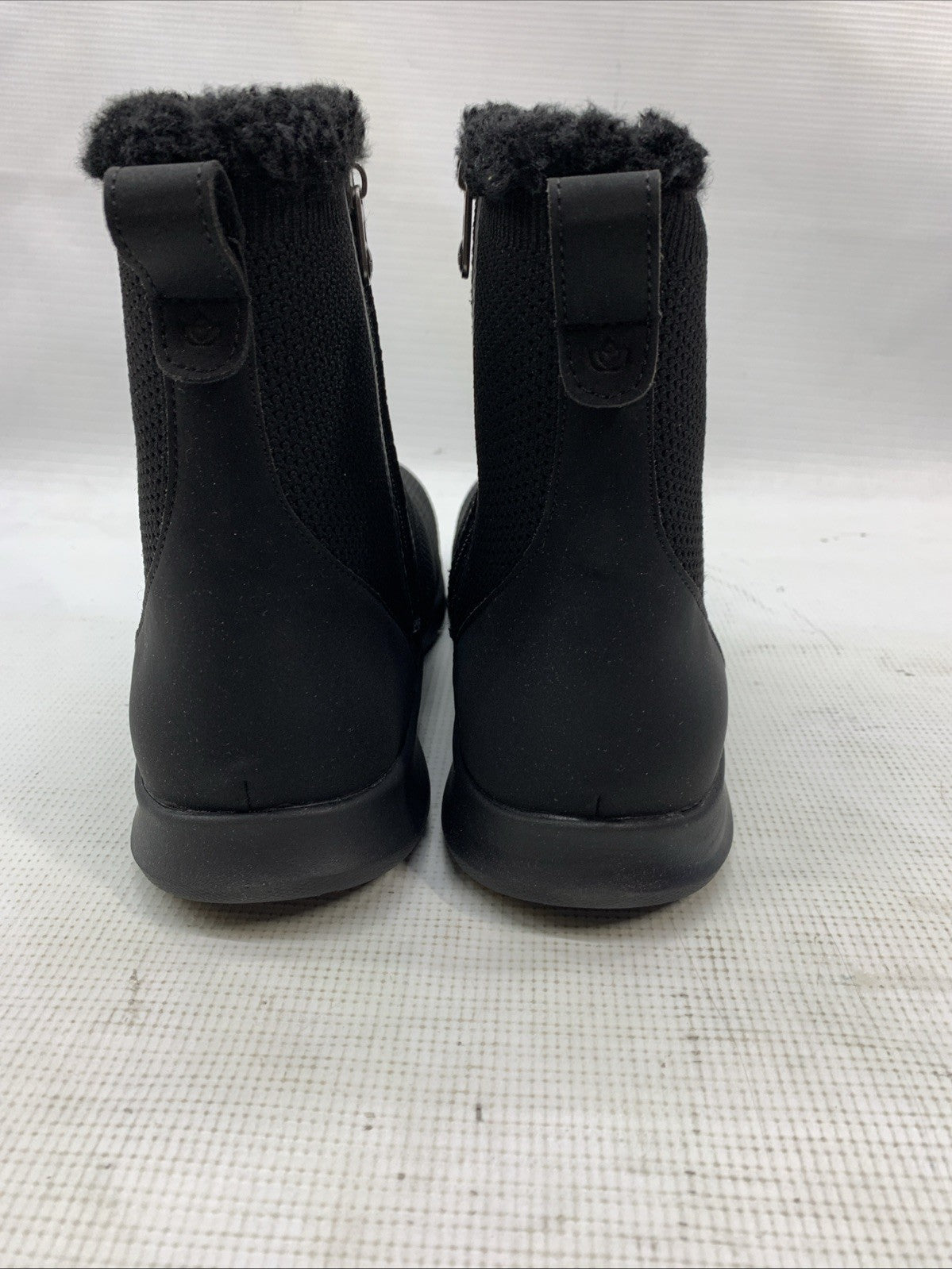 Spenco Women's Cozy Winter Hiking Shoe Black Pull-On Size 10 Outdoor Cozy Shoes