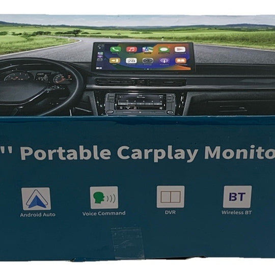 9 Inch Portable CarPlay Android Auto GPS Navigation System Wireless F900