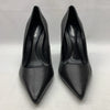 D'Amelio Womens Footwear Black Leather Karyenaa Pump Size 7.5 High Heel Slip-on