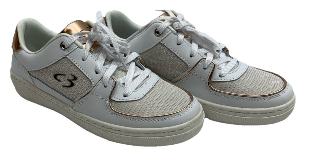 Concept 3 by Skechers Women's to Top it Off Lace-Sneaker White/Rose Good Sz 5.5
