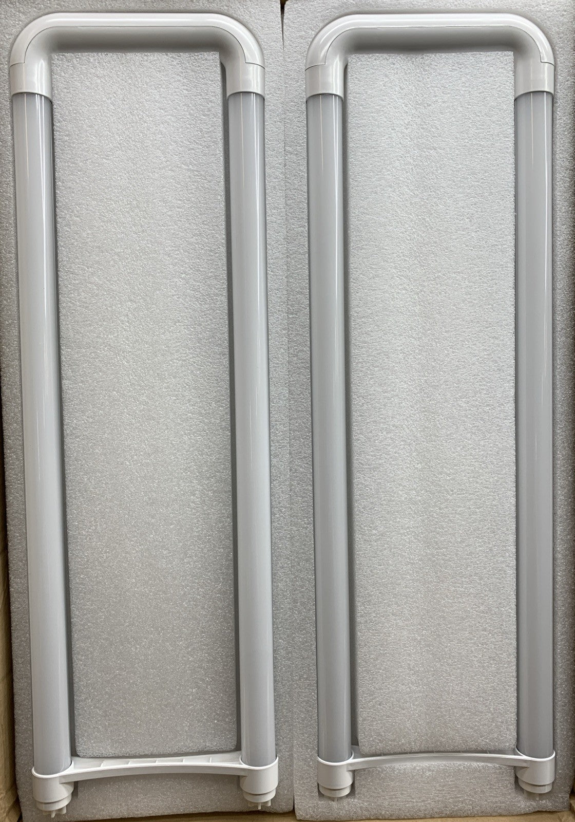 T8/T10/T12 U-Bend LED Bulbs – 2FT 18W, 5000K, 2200LM, Dual-End No Ball - 10 Pack