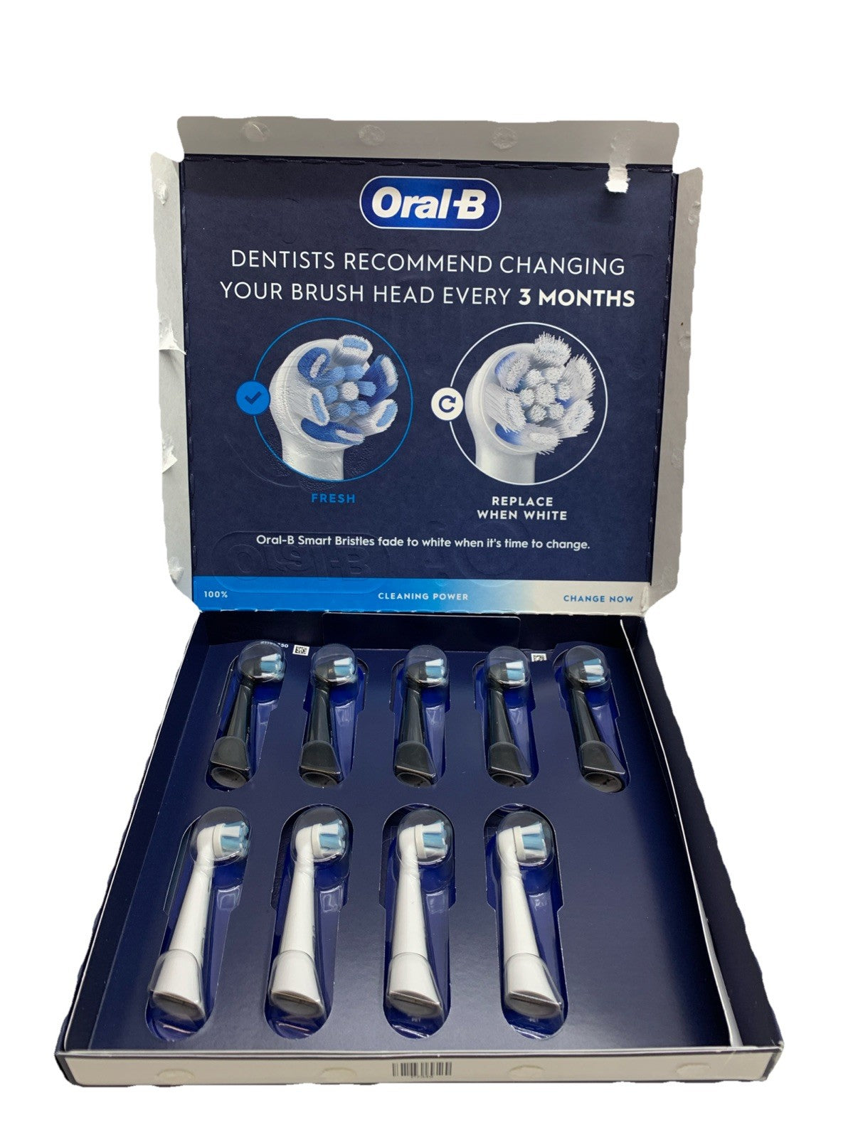 Oral-B iO Deep Clean Electric Toothbrush Replacement Toothbrush Head - 9 Pack