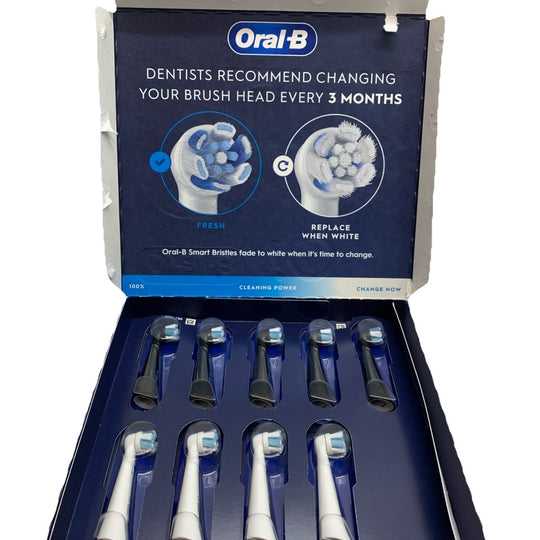 Oral-B iO Deep Clean Electric Toothbrush Replacement Toothbrush Head - 9 Pack