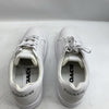 Coach Men'S Lowline Low Top Sneaker White Leather Size 9 Lace-up Shoes Casual