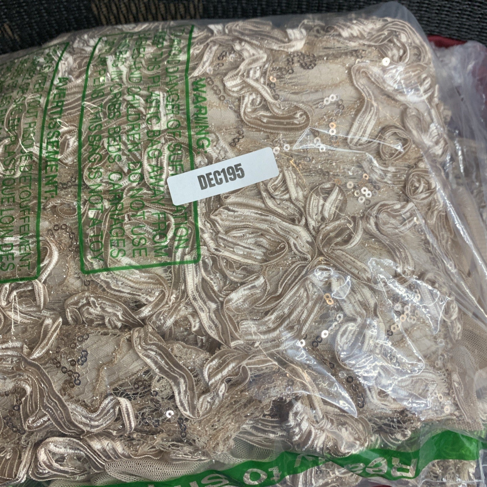 Alex Evenings Women's Long Sleeveless Evening Cocktail Dress with Shawl Size 4P