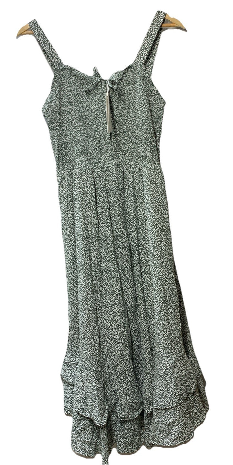 GRACE KARIN Summer Floral Boho Party Dress Sleeveless Strapped Swing Size Large