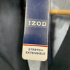 Izod Boys Husky Brass Button Navy Blazer Holidays Christmas Size 8 Long Sleeve